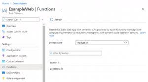 Use the Azure web interface to check your deployment