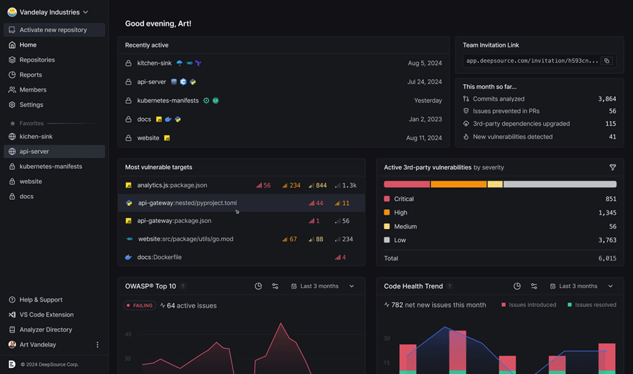 Best SAST Tools: Top 10 Solutions Compared - DeepSource SAST