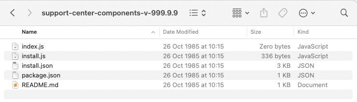 Today’s Security Tidbit: An Encrypted JSON File Containing Malicious Code - Figure 1 the content of the package