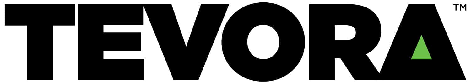Partners - Tevora Logo Black and Green RGB