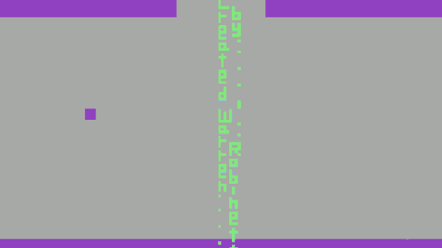 Robinnett’s Easter egg in Atari 2600’s Adventure
