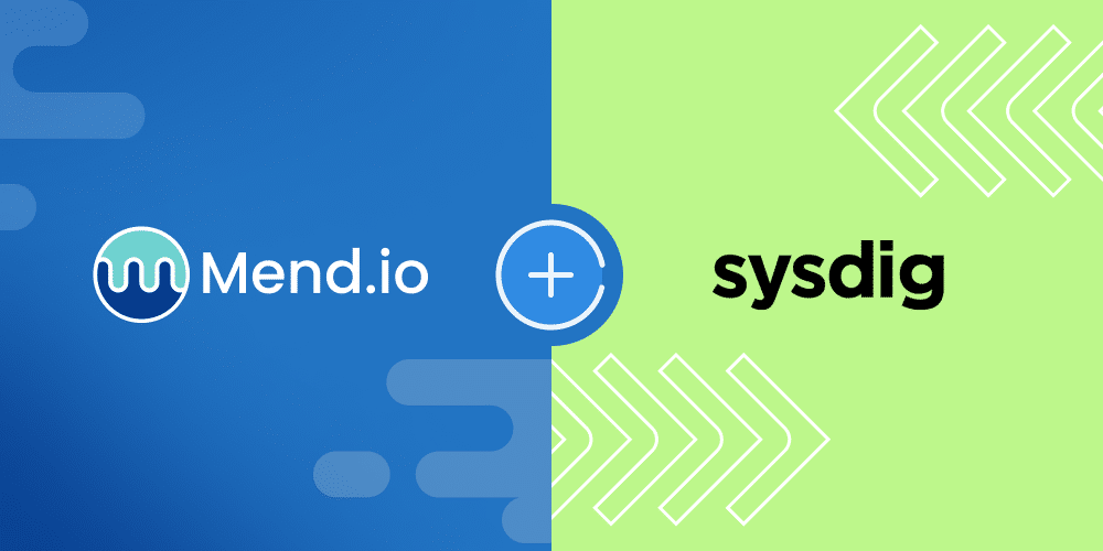 News - mend and sysdig launch joint solution for container security