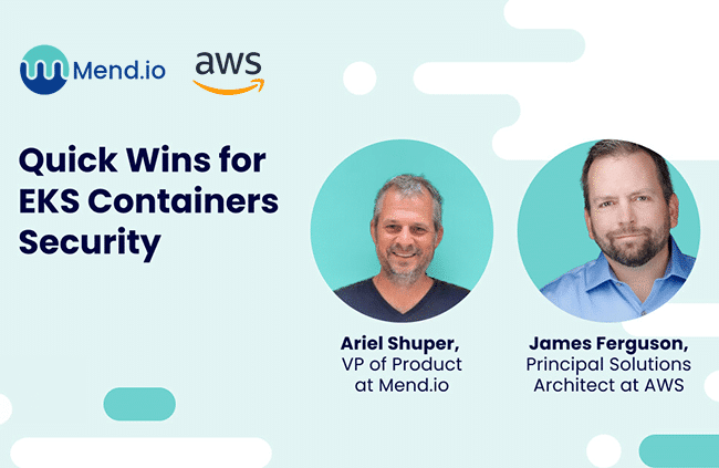 Webinars - quick wins for eks containers security