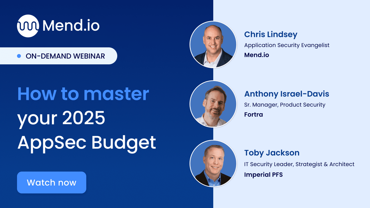 Webinar: How to Master your 2025 AppSec Budget - LinkedIn How to master your 2025 AppSec Budget