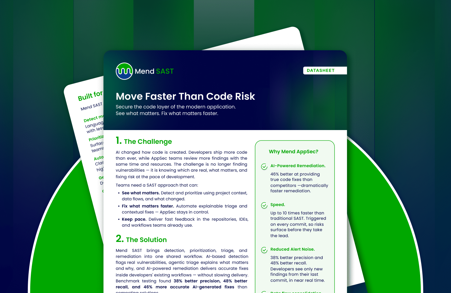 SAST - Mend SAST Datasheet Banner