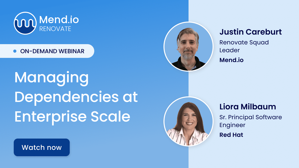 Webinar: Managing Dependencies at Enterprise Scale - Webinar managing dependencies at enterprise scale