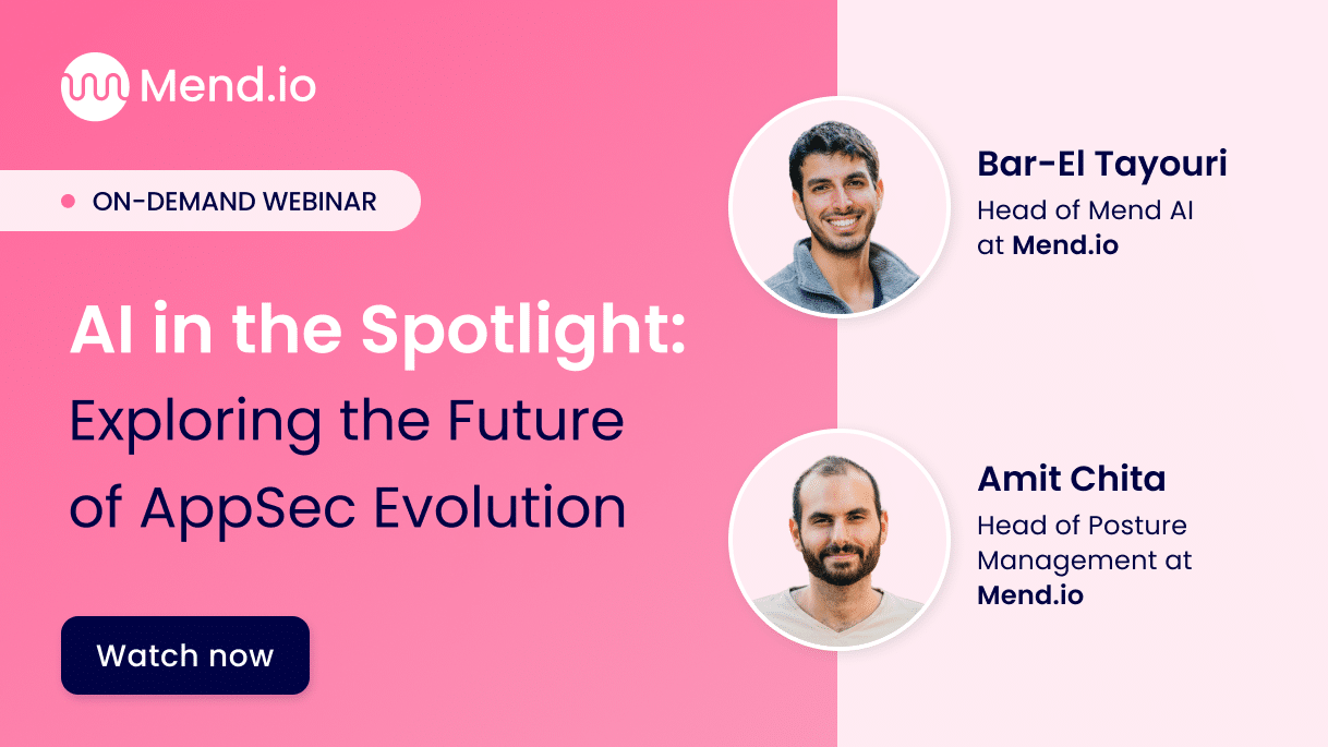 Webinar: AI in the Spotlight: Exploring the Future of AppSec Evolution - Webinar AI in the spotlight