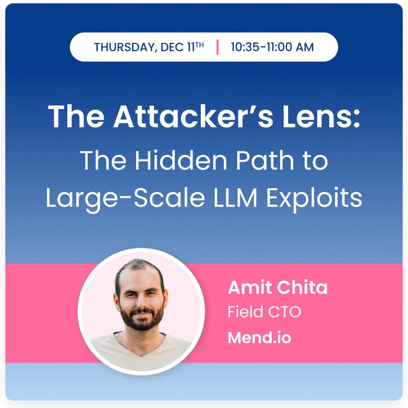 AI Summit NY 2025 - NYC AI Summit Amit Chita Speaker banner