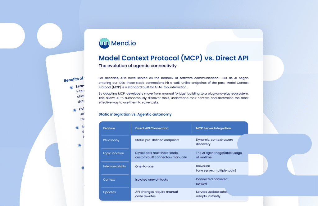 Product data sheets - featured image data sheet model context protocol mcp vs direct api 1