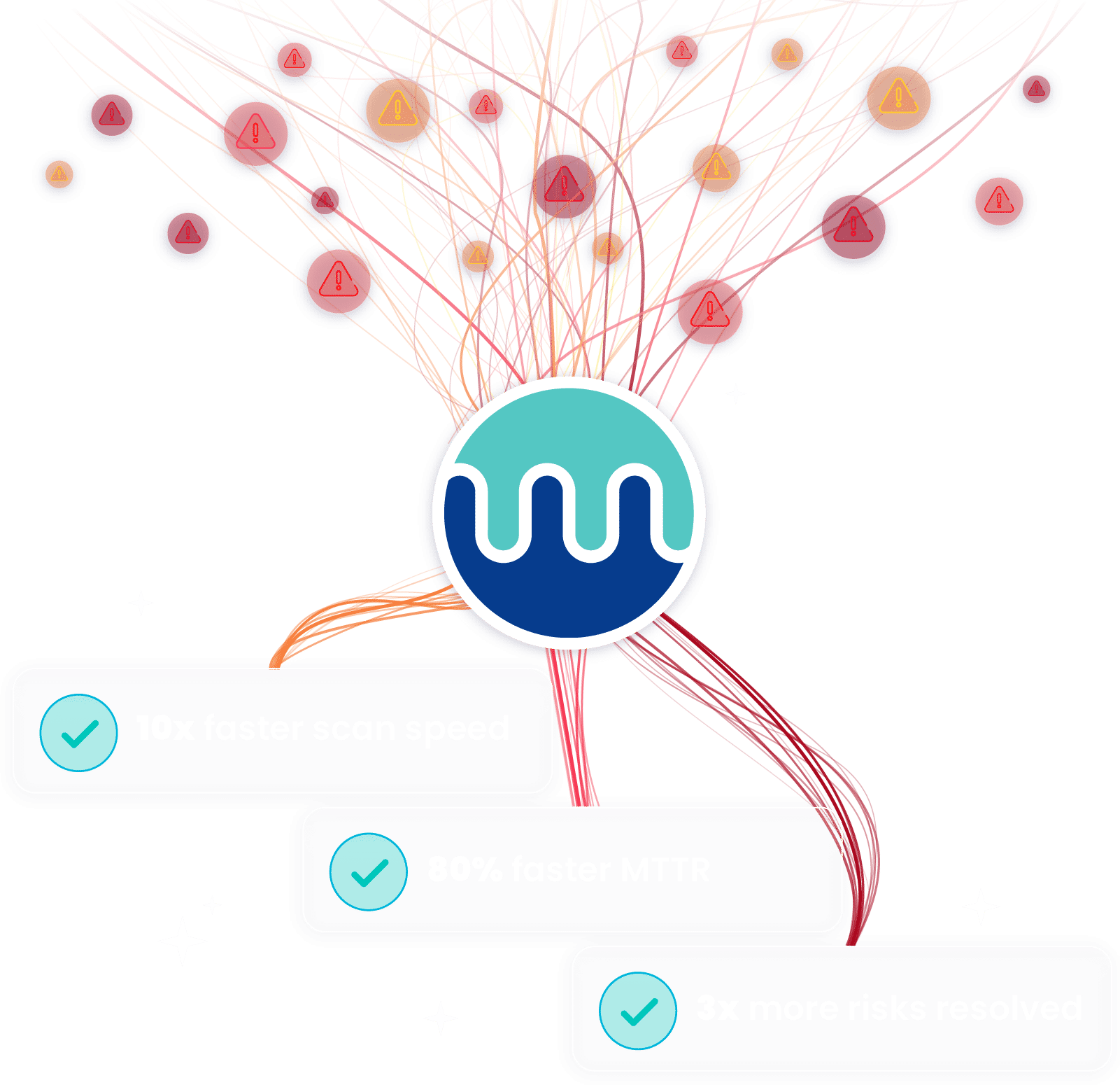 Mend.io Homepage - HP hero alerts mobile withfade